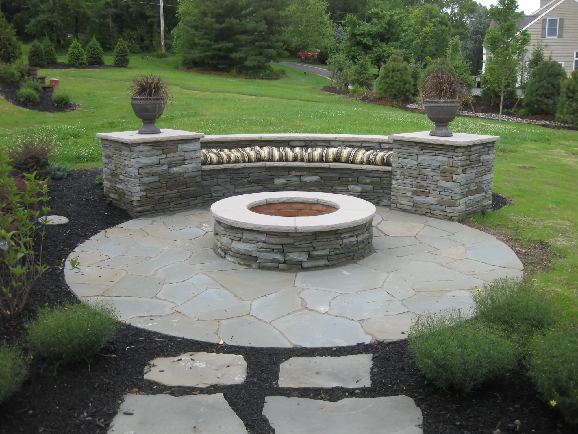 Paver patio and hardscape project — photo 1