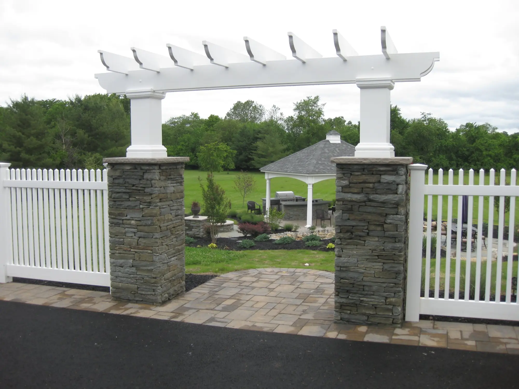 Paver patio and hardscape project — photo 6
