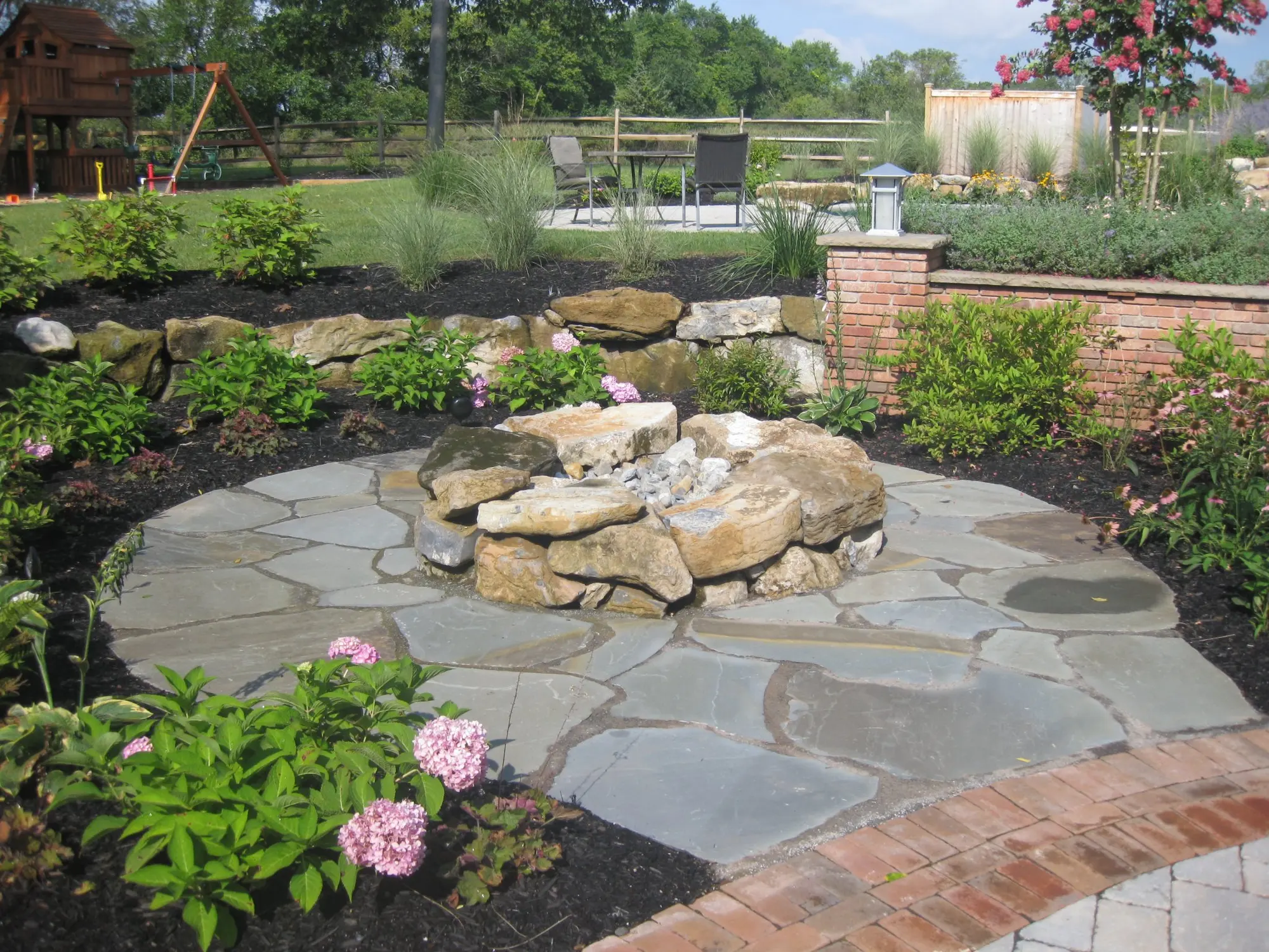 Paver patio and hardscape project — photo 4
