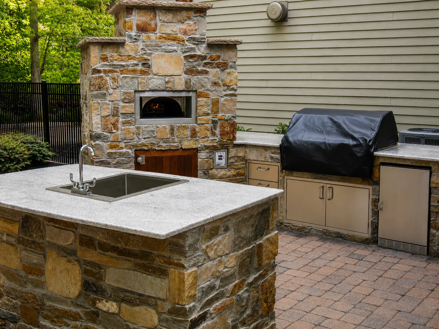 Outdoor kitchen project — photo 2
