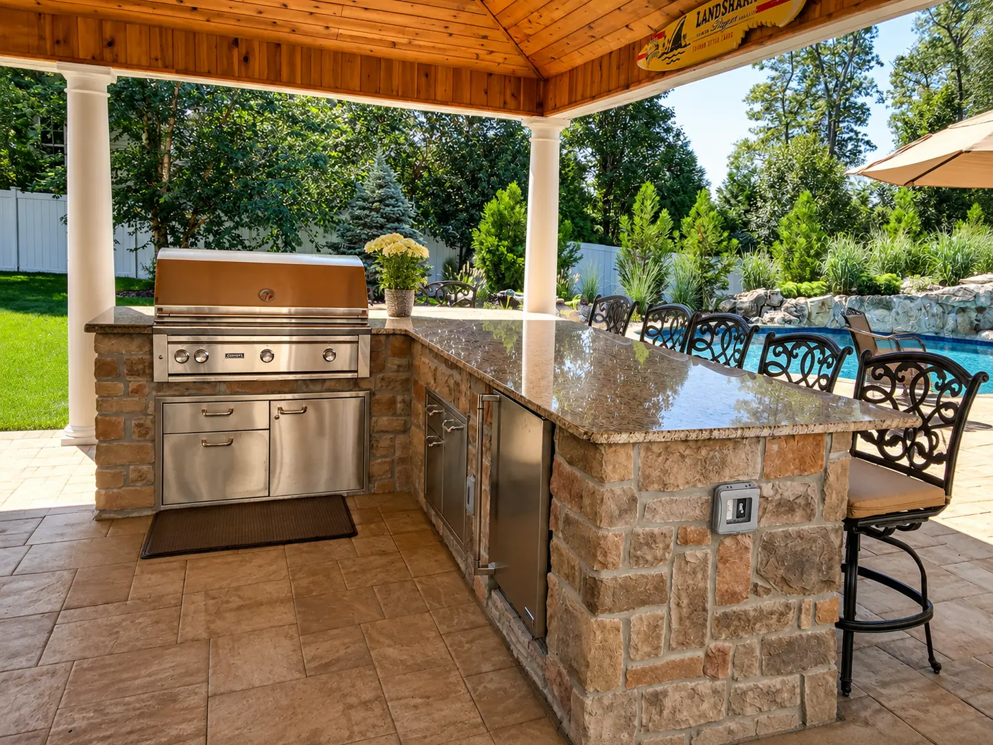 Outdoor kitchen project — photo 6