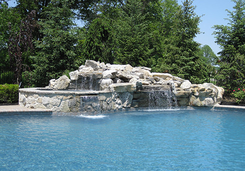 Pool Waterfall NJ