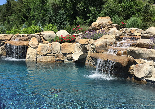 Pool Waterfall NJ